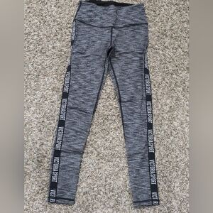 Victoria's Secret Knockout Sport Leggings Heathered Gray Sz XS